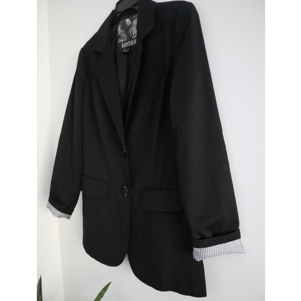 Kensie Pin Stripe Blazer - Picture 4 of 15